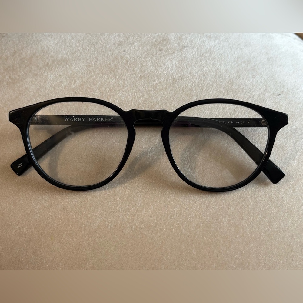 Warby Parker Butler Black Eyeglasses M